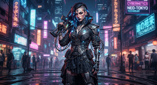 Cyberpunk Avant-Garde Character