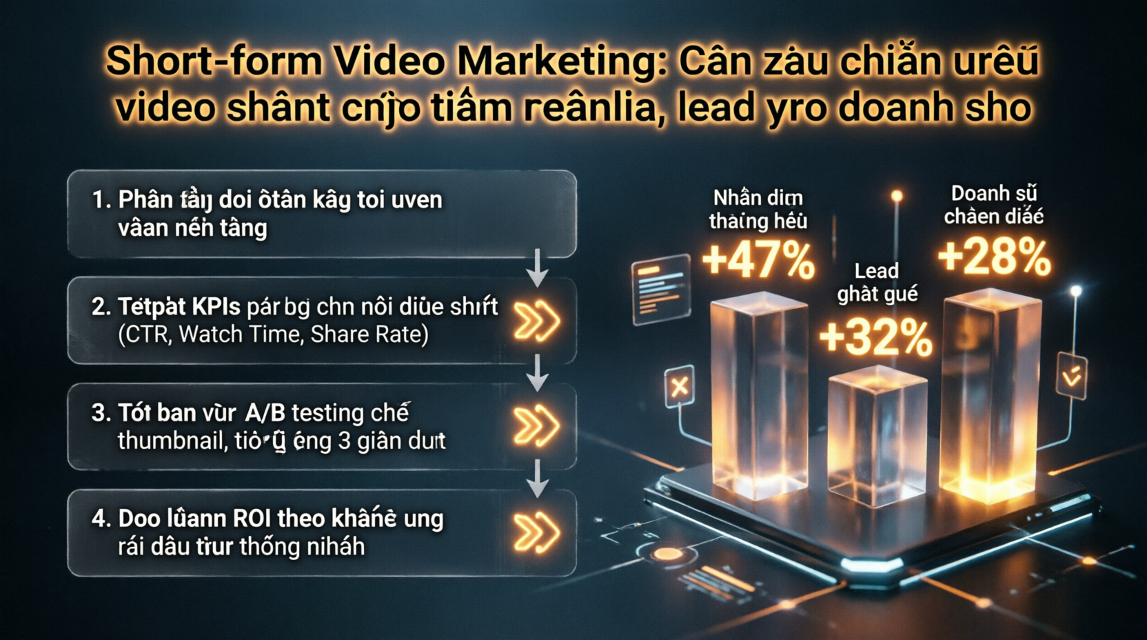 Hình ảnh minh họa chuyên sâu: Short-form Video Marketing: Cách xây chiến lược video ngắn giúp tăng nhận diện, lead và doanh số